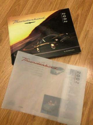 2002 Ford Thunderbird Dealer Hardcover 132 Page Book By Michael Lamm