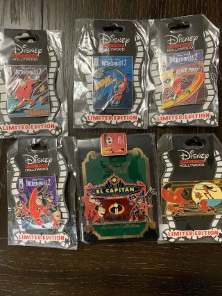 Incredibles 2 Dsf Dssh Release Le 300 Disney Pins Le 200 Stained Glass