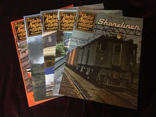 Five York,  Haven And Hartford Railroad Magazines 1982,  83