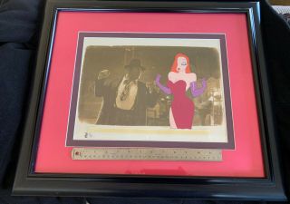 collectable Disney Animation Cell who Framed Roger Rabbit Art Cell Jessica Rabbi 6