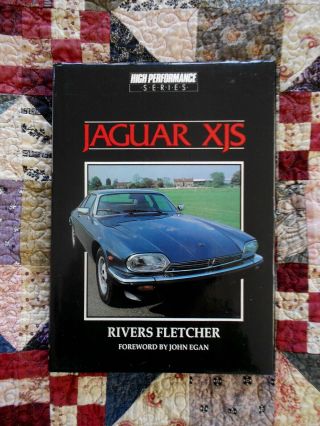 Hardcover Book - Jaguar Xjs - Rivers Fletcher