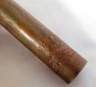 1984 Stephen Auger Signed & Numbered Brass / Copper Kaleidoscope in wood box 8