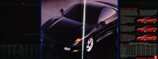 1991 Dodge Stealth R/t Turbo 4 - Page Advertisement Print Art Car Ad K54