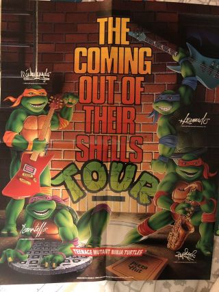 Teenage Mutant Ninja Turtles - Pizza Hut Coming Out Of Their Shells Tour Guide