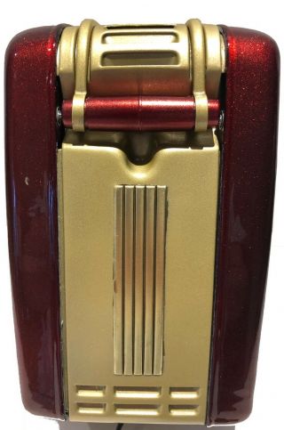 Vintage 1945 Westinghouse ART DECO RETRO RED METAL SPECK RADIO H - 125 5