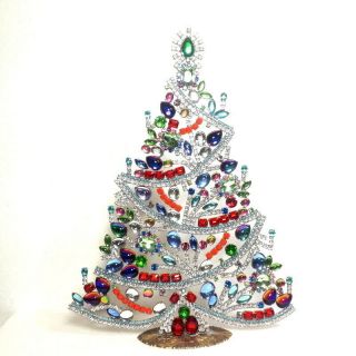 Wondeful Czech Handmade Christmas Tree Decoration Signed " Taboo " J 181