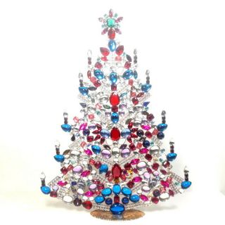Wondeful Czech Handmade Christmas Tree Decoration Signed " Taboo " J 211