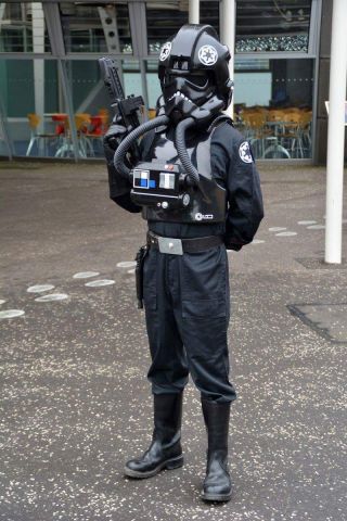 Star Wars Tie Fighter Pilot Costume Armor Prop Cosplay