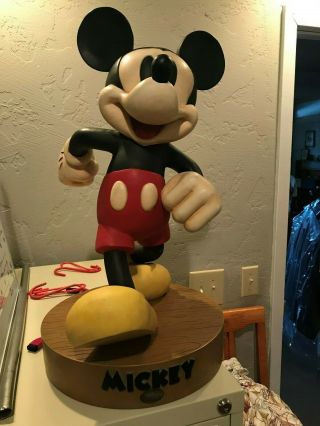 Walt Disney Gallery 1999 Mickey Mouse Large 22 " Statue