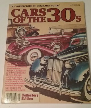 Cars Of The 30 