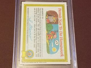 1985 Garbage Pail Kids Series 1 Card 12b HAIRY MARY - PSA 10 GEM 4