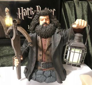 Nib Harry Potter Hagrid Collectable Bust By Gentle Giant Lantern Lights Ups :)