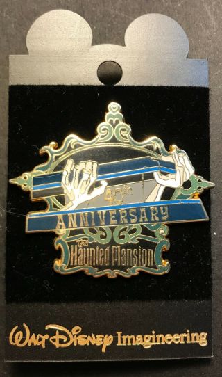 ºoº Disneyland Wdi Cast Member Haunted Mansion 40th Anniversary Coffin Pin