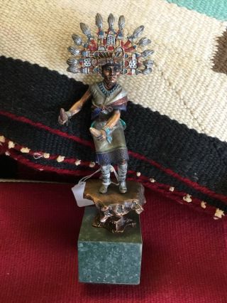 Legends Bronze Kachina Dancers " Palhik Mana "