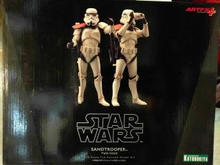 Kotobukiya Artfx 1/10 Scale Star Wars Sandtrooper Two Pack -
