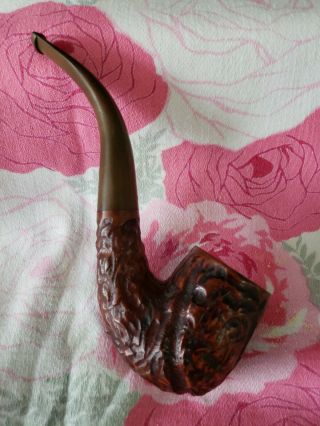 Vintage Limited Edition Wood Smoking Estate Pipe By Lee Authentic From Estate