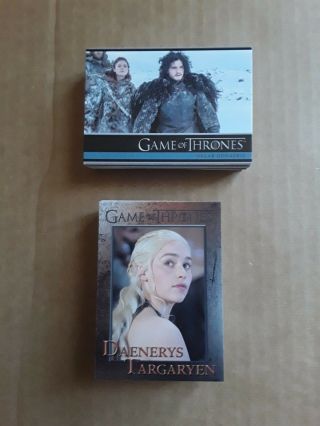 Game Of Thrones Season 3 Complete 98 - Card Trading Card Set