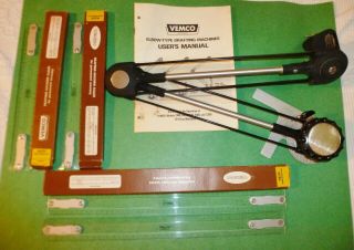 Vemco Compact Precision Drafting Machine Model 3300 16 " Inch Engineering Tool
