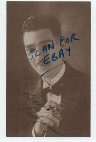 Early Postcard - Size Photo Of Murray Magician And Escapologist Signed