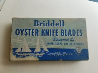 Rare Antique Briddell Oyster Knife Blades - Eastern Shore Maryland