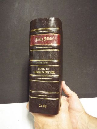 1608 Geneva Bible - Blackletter Edition - Printed In London By Robert Barker