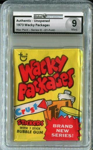 1973 Wacky Packs Series 3 Pack Gai 9