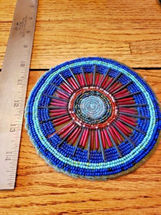 Beadwork - Sioux Beaded Dance Outfit Patch
