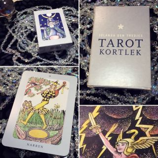 Famous Swedish Witch Jolanda Den Tredies,  Tarot Kortlek,  Fischer & Co.  Oop Rare