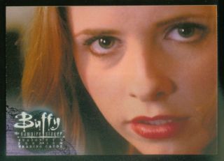 Buffy Vampire Slayer Season 6 (2002) " Where Does She Go " Case Loader Card B6 - Cl