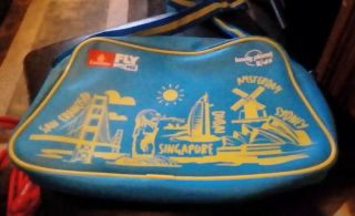 Emirates Airline Fly With Me Lonely Planets Kids Flight Bag Blue