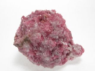 Rhodonite Crystal Cluster With Quartz,  San Martin Mine Peru