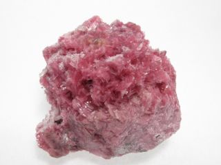 Rhodonite Crystal Cluster with Quartz,  San Martin Mine PERU 6
