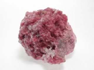 Rhodonite Crystal Cluster with Quartz,  San Martin Mine PERU 8