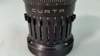 CURTA TYPE I Mechanical Calculator 50883 With Case 2