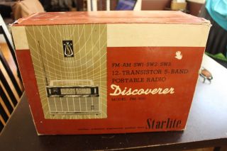Vintage Star - Lite Discoverer 12 Transistor 5 Band Portable Radio