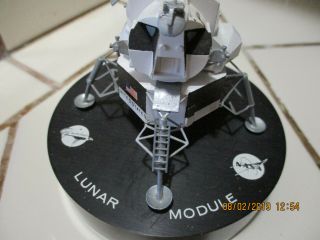 Remarkably Detailed Lunar Module Vintage Desktop Model