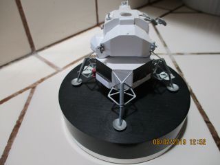 Remarkably detailed Lunar Module vintage desktop model 3