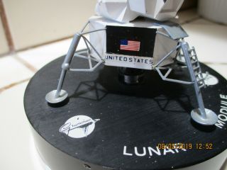 Remarkably detailed Lunar Module vintage desktop model 5
