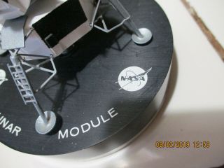 Remarkably detailed Lunar Module vintage desktop model 6