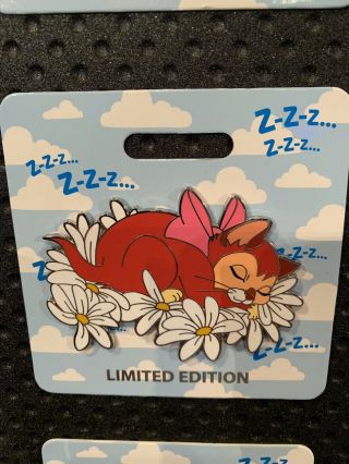Disney Wdi D23 Cat Nap Dinah Le 300 Pin Alice In Wonderland Flowers