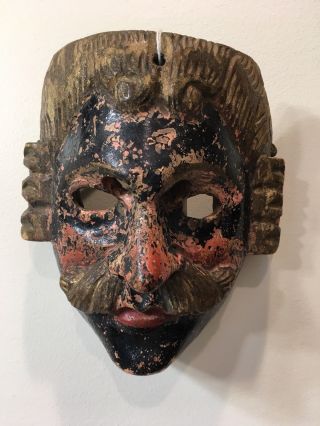 Antique Guatemala Dance Mask