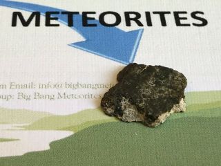 The Most Martian Meteorite Ever - Nwa 10961 - 0.  7 Gr