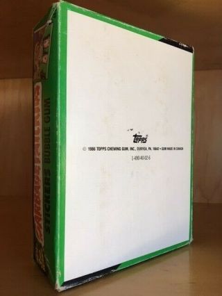 1986 GARBAGE PAIL KIDS SERIES 3 FULL BOX 48 Wax Packs 2
