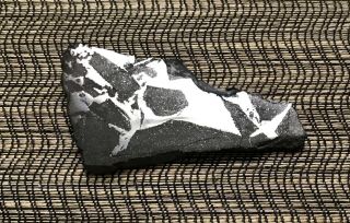 Portales Valley Meteorite,  Mexico full slice 54 grams chrondrite 2