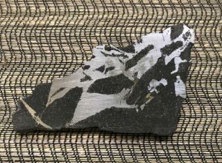 Portales Valley Meteorite,  Mexico full slice 54 grams chrondrite 3