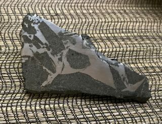 Portales Valley Meteorite,  Mexico full slice 54 grams chrondrite 5