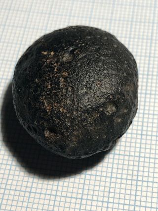 Large 15g Disk/Core Australite: WA Australian tektite from meteorite impact,  32 5