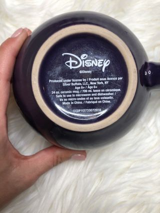Walt Disney Princesses Purple/Teal Accent Ceramic 24 oz Mug / Soup Bowl 5