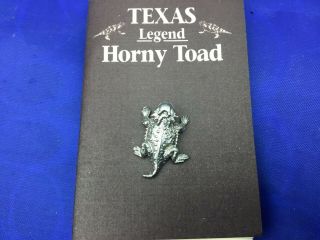 Texas Legend Horny Toad Lapel Pin