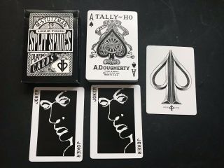 1st David Blaine Split Spades Playing Cards & 2 Daniel Madison Decks Theory11